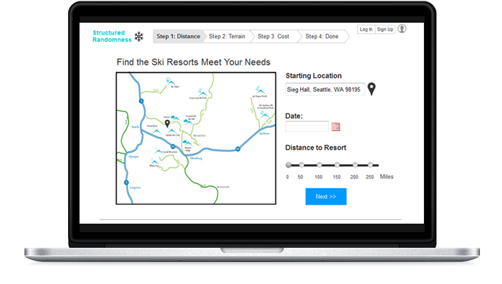 Ski Resort Search Site